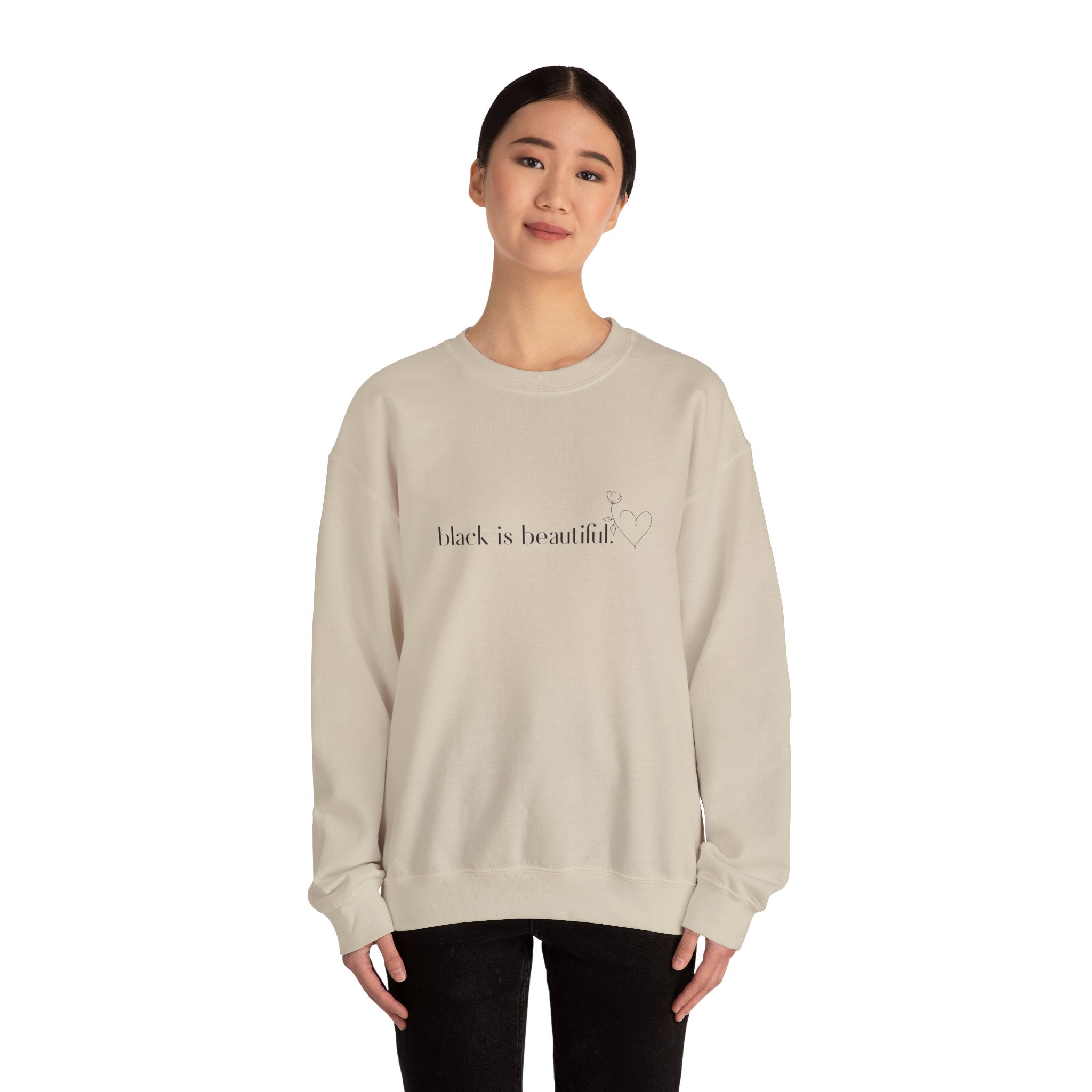 Black is Beautiful Unisex Sweatshirt | Cozy Crewneck for Everyday Comfort, Gift for Friends, Black History Month, Empowerment Wear, [...]