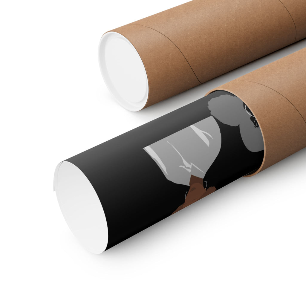 Black is Beautiful Vertical Posters